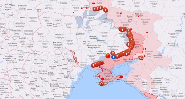 Карта бойових дій в Україні: 05.01.2023