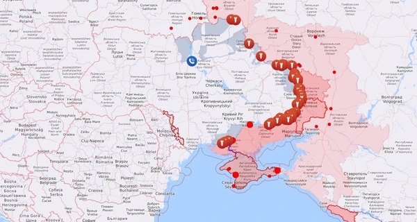 Карта бойових дій в Україні: 06.01.2023