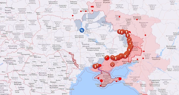 Карта бойових дій в Україні: 07.01.2023