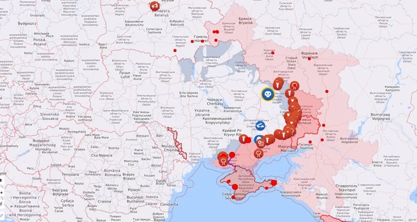 Карта бойових дій в Україні: 09.01.2023