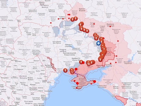 Карта бойових дій в Україні: 10.01.2023