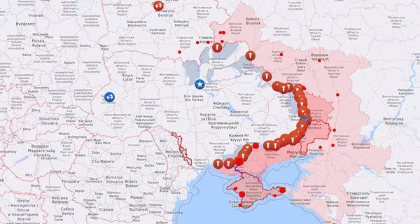 Карта бойових дій в Україні: 12.01.2023