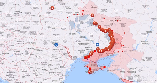 Карта бойових дій в Україні: 17.01.2023