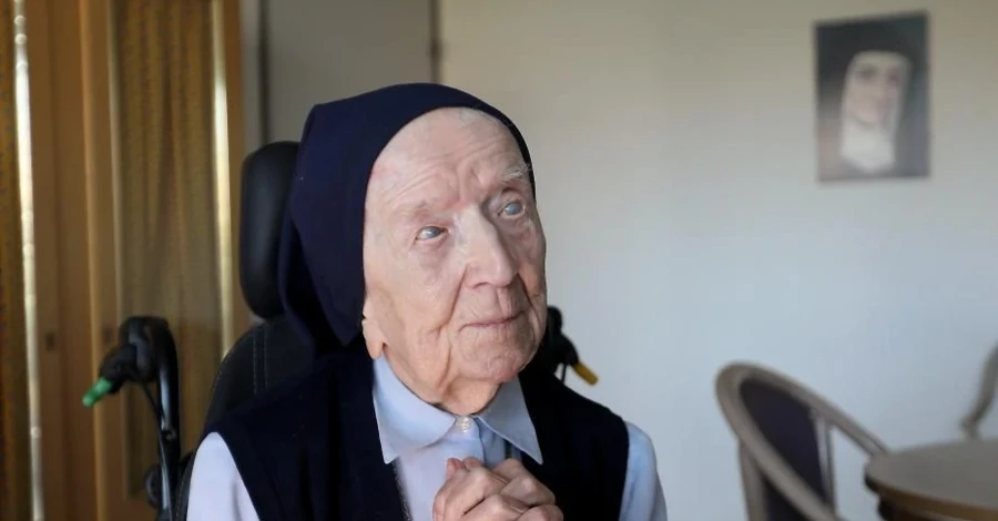 Во Франции умерла старейшая жительница мира – сестра Андре