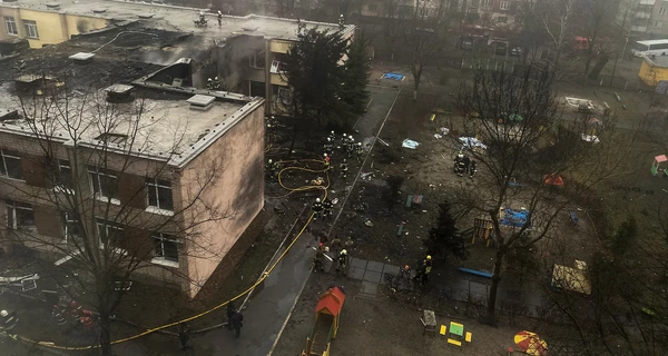 У Броварах на дитсадок впав гвинтокрил ДСНС: загинули 14 людей, включно з керівництвом МВС 