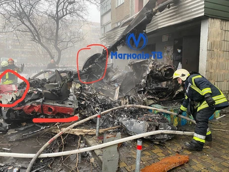 Руководство МВД, погибшее в Броварах, летело на французском вертолете на Харьковщину