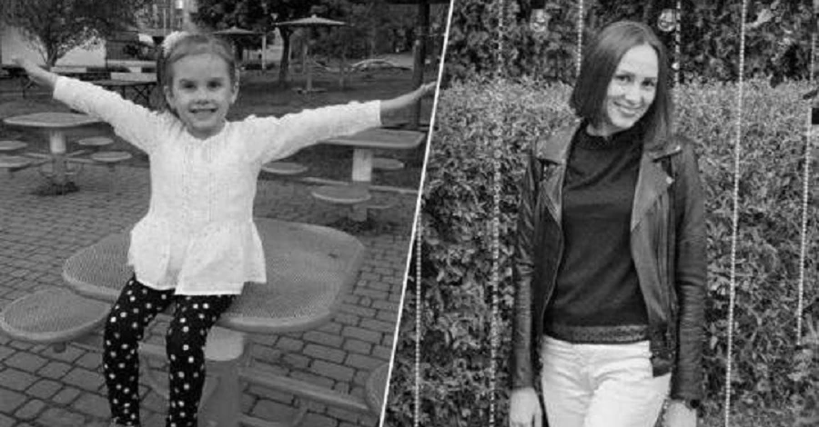 У Броварах попрощалися з 5-річною Міланою та її мамою, які загинули через падіння гвинтокрила