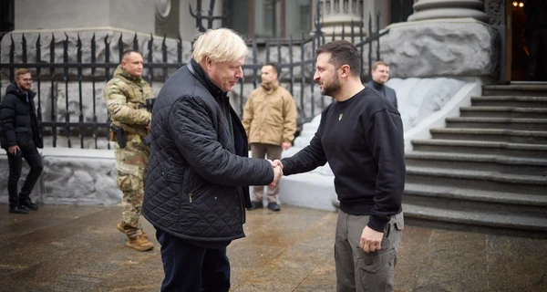 Зеленський на зустрічі з Джонсоном у Києві обговорив підготовку до 