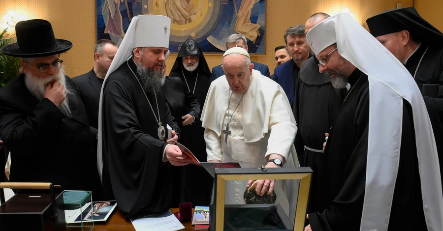 Представники українських церков вперше разом зустрілися з Папою Римським у Ватикані