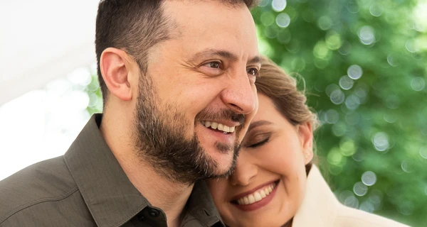 Елена Зеленская пожелала мужу в день 45-летия больше причин для улыбки