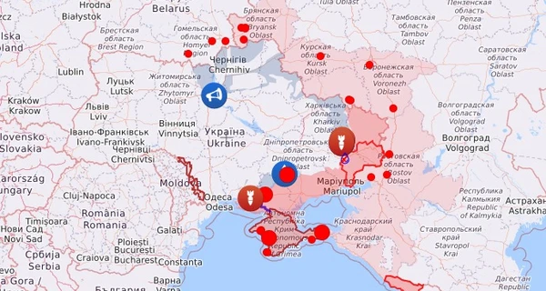 Карта бойових дій в Україні: 02.02.2023