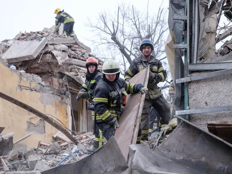 Ракетный обстрел Краматорска: спасатели завершили  разборы завалов дома