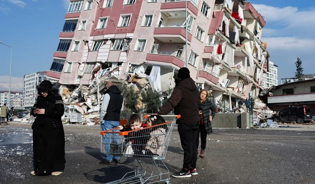 Последствия землетрясение в Турции