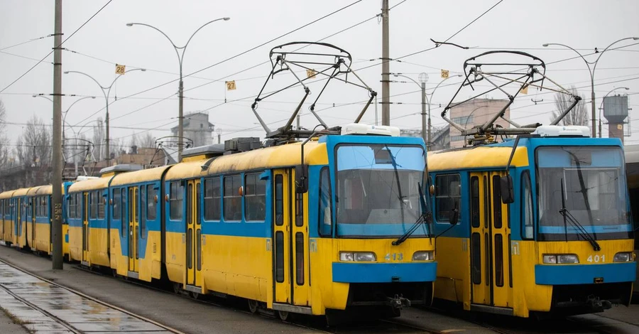 В Киеве весь электротранспорт вернулся на маршруты