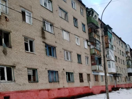 Из-за ракетного удара по Дружковке повреждены две многоэтажки