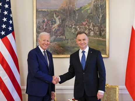 В Варшаве началась встреча президентов Джо Байдена и Анджея Дуды