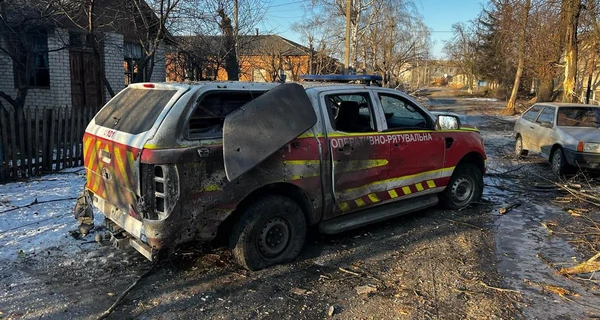 На Харківщині група рятувальників потрапила під обстріл росіян, є постраждалий
