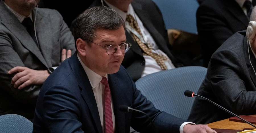 Кулеба закликав країни ООН виключити Росію із Ради безпеки