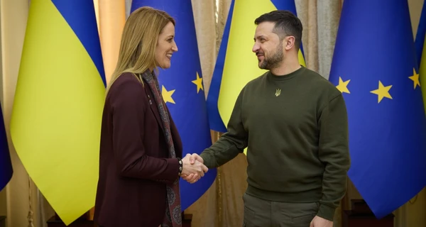 Зеленский во Львове встретился с президентом Европарламента