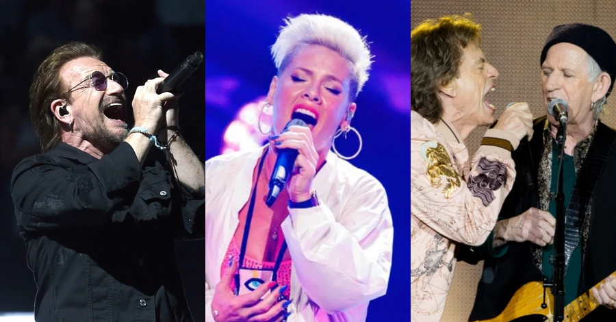 Pink, Адель и The Rolling Stones споют на концерте в поддержку Украины - СМИ