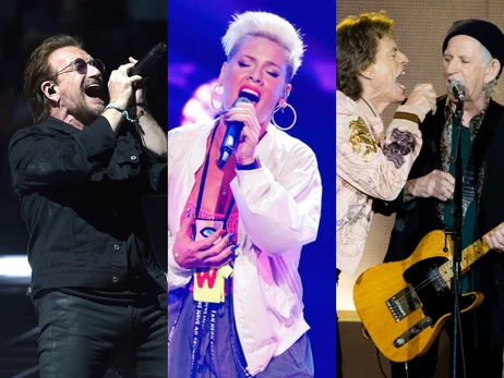 Pink, Адель и The Rolling Stones споют на концерте в поддержку Украины - СМИ