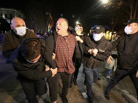 В Грузии во время акций протеста задержали 66 человек