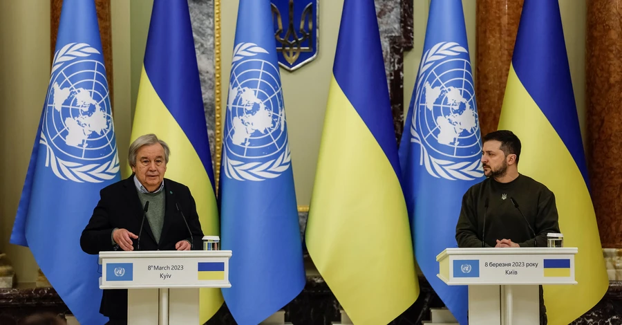 Генсек ООН в Киеве прокомментировал видео с расстрелом украинского бойца