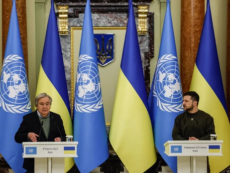 Генсек ООН в Киеве прокомментировал видео с расстрелом украинского бойца