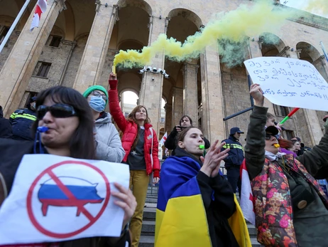 МЗС України висловило солідарність із народом Грузії на тлі масових протестів