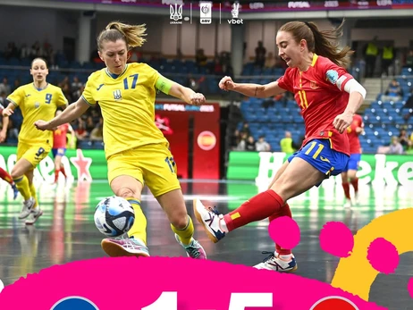 Сборная Украины по футзалу впервые выиграла «серебро» чемпионата Европы