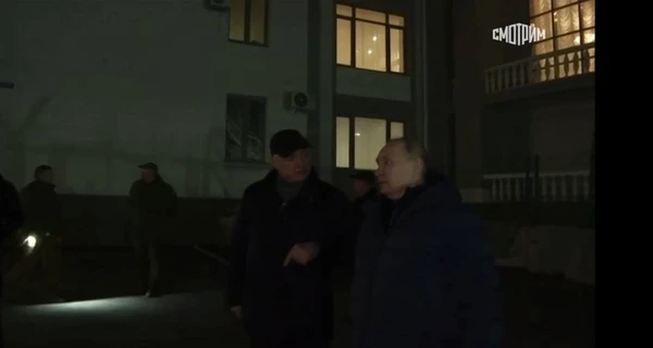Путин под покровом ночи приехал в оккупированный Мариуполь