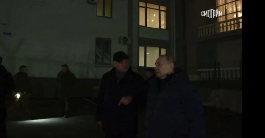 Путін під покровом ночі приїхав до окупованого Маріуполя