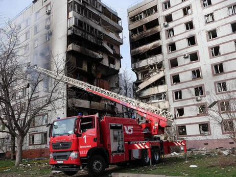В Запорожье завершили спасательные работы на месте разрушенной многоэтажки - всего 34 пострадавших