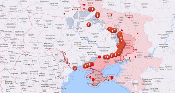 Карта бойових дій в Україні: 27.03.2023