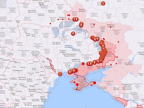 Карта боевых действий в Украине: 27.03.2023
