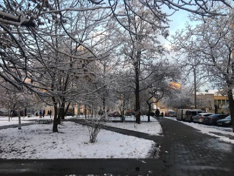 Погода в Украине 28 марта: мокрый снег и мороз