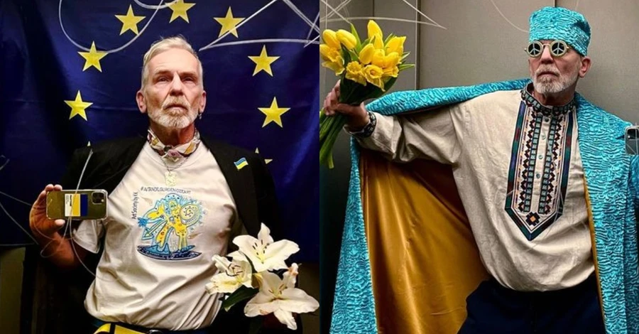 Німецький стиліст продовжує робити фото у ліфті на підтримку українців, незважаючи на погрози судовим позовом