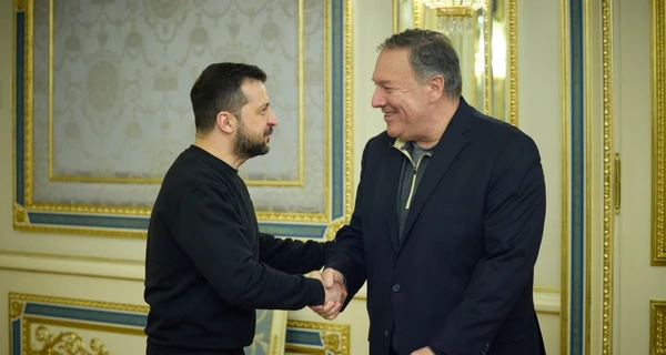 Зеленский встретился с Помпео – экс-госсекретарем и потенциальным кандидатом в президенты США