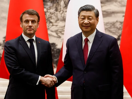Макрон и Си Цзиньпин встретились в Пекине: главной темой стала война в Украине