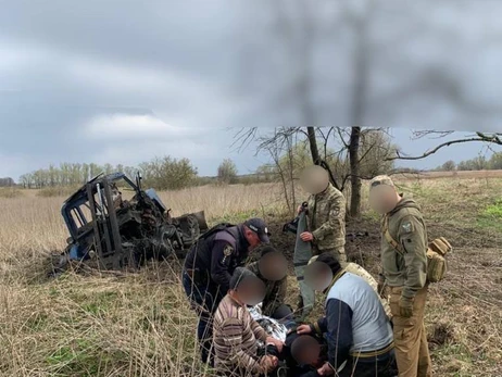 На Київщині тракторист підірвався у полі на протитанковій міні