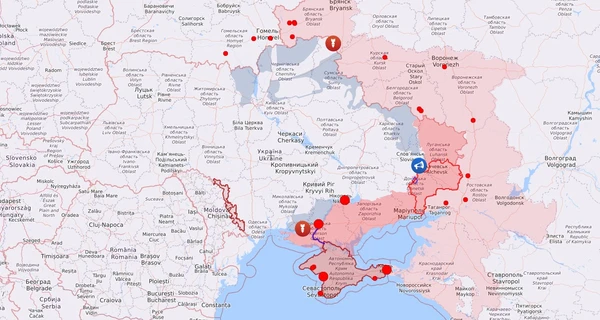 Карта боевых действий в Украине: 10.04.2023