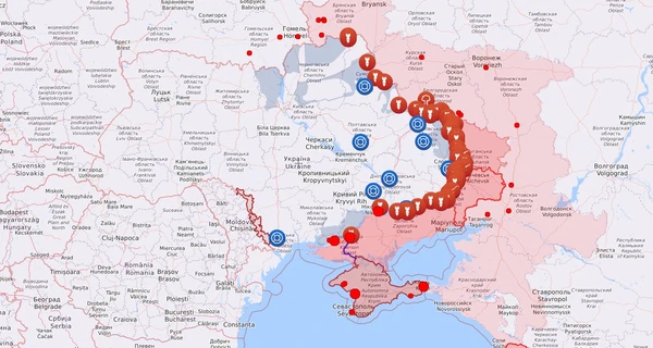 Карта боевых действий в Украине: 12.04.2023