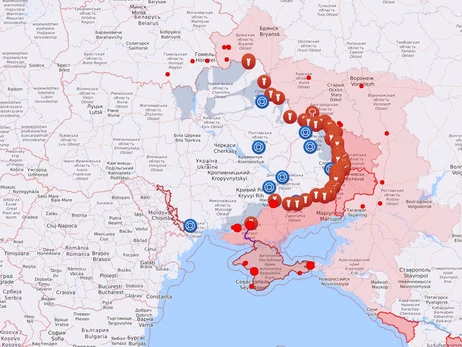 Карта бойових дій в Україні: 12.04.2023
