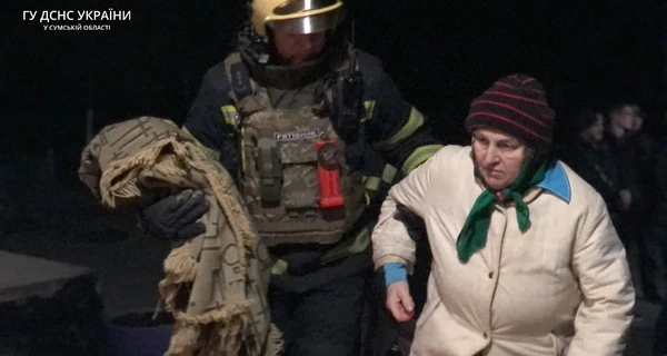 На Сумщине пациентов психоневрологического интерната эвакуировали после попадания российской авиабомбы