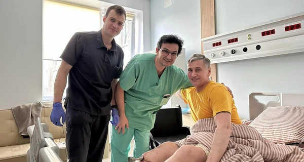 Во Львове впервые в Украине раненым военным ставят протезы-импланты