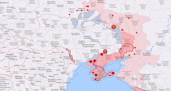Карта боевых действий в Украине: 17.04.2023