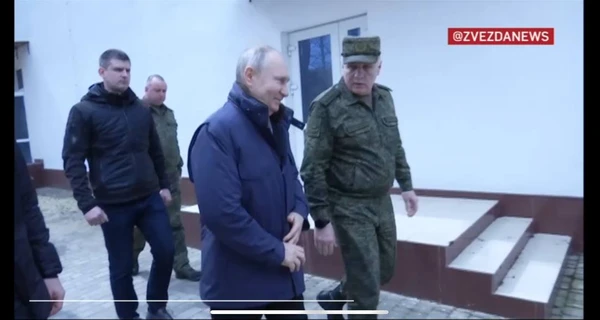 Путин посетил оккупированные части Херсонской и Луганской областей