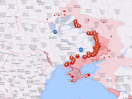 Карта боевых действий в Украине: 20.04.2023