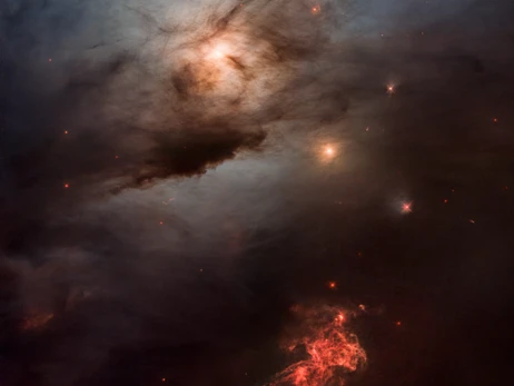 Телескоп Хаббл по случаю своего 33-летия сделал уникальное фото звезд в облаках