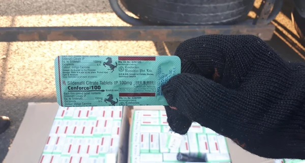 На границе с Польшей изъяли таблетки для потенции на миллион